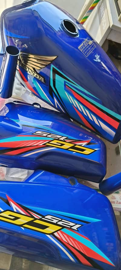 Honda 125  2026 model k original tanki tapy Available