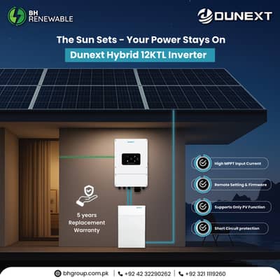 Three Phase LV Hybrid Inverter 12KTL | Model: DN3H-12KTL-L1