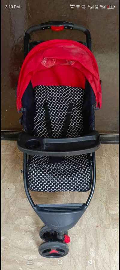 tinnies pram stroller 15 days used almost new condition