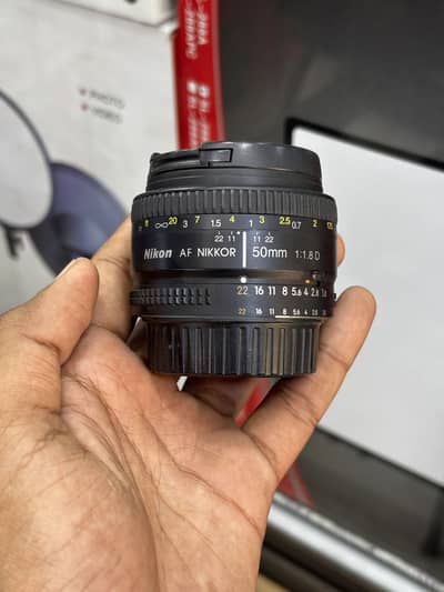 Nikon 50mm F/1.8D - 2 units available - 50mm lens for nikon
