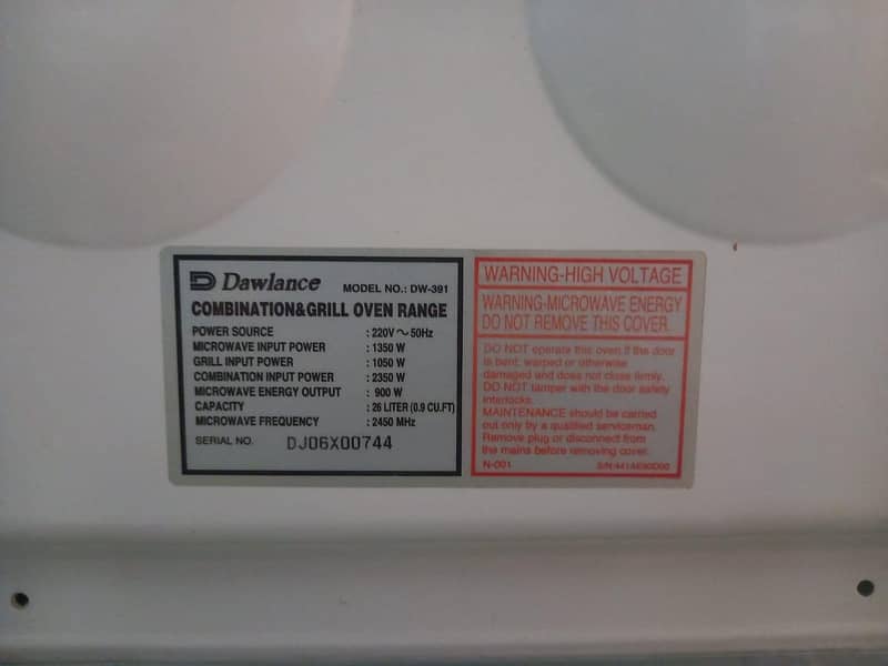 Dawlance Microwave 4