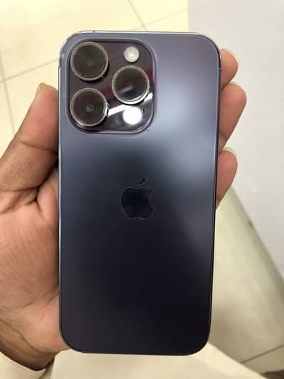 iPhone 14Pro Jv Purple color 128 gb all ok