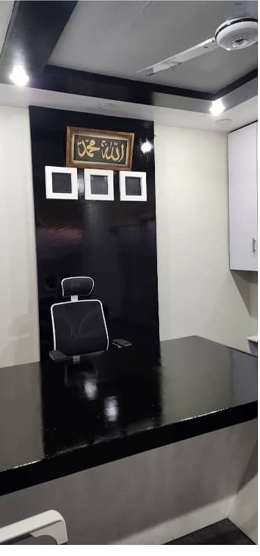 Fully Furnished Office For Rent Area 800 SQ FT Office Available For Rent Real Pictures In Gulberg 3 Lahore