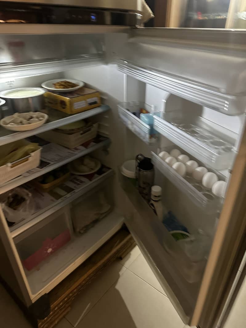 Sharp 2 door fridge 1