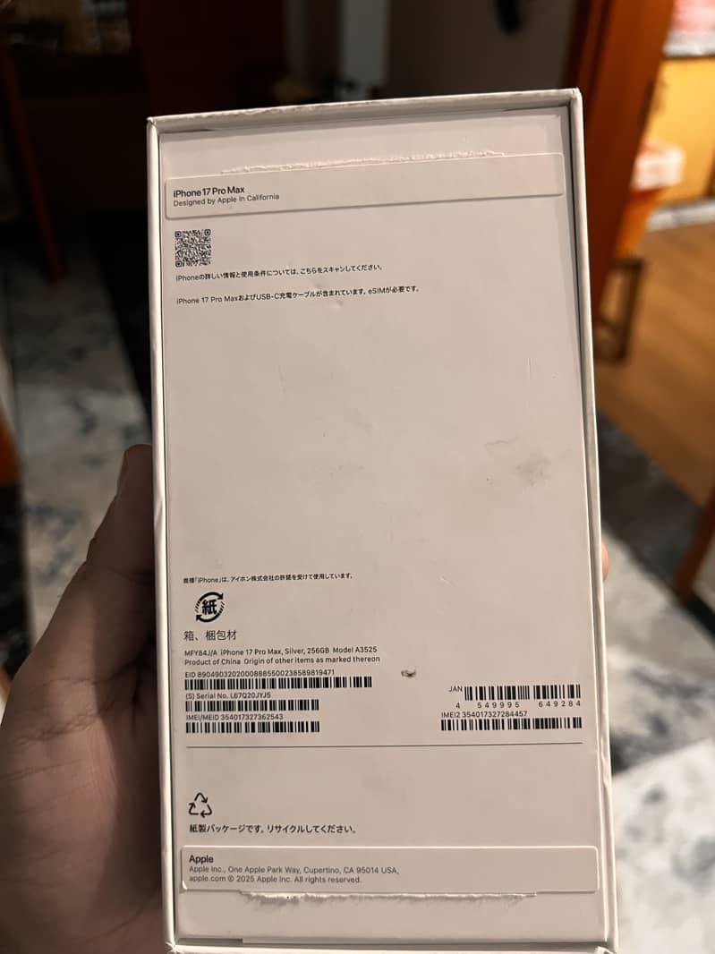 iPhone 17 Pro Max Silver 8
