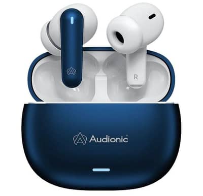 Audionic Airbuds 425 Quad Mic,ENC Wireless Earbuds,Gaming mode