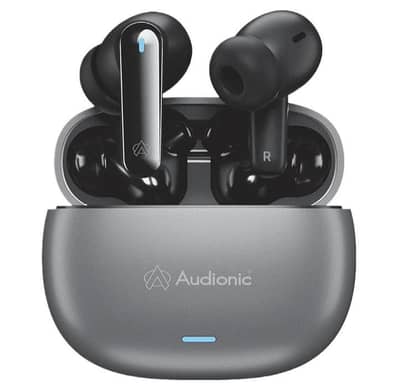 Audionic Airbuds 425 Quad Mic,ENC Wireless Earbuds,Gaming mode