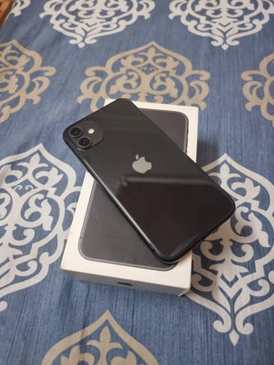 IPHONE 11 DUAL PTA APPTOVED WITH  BOX ALL OK