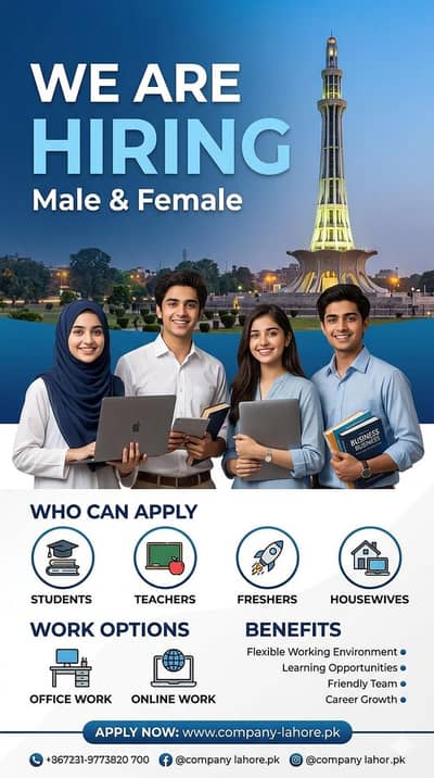 Golden Opportunity available in lahore