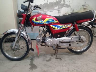 Honda cd70 punjab nmbr urgent sale