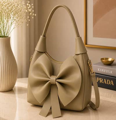 front big bow bag