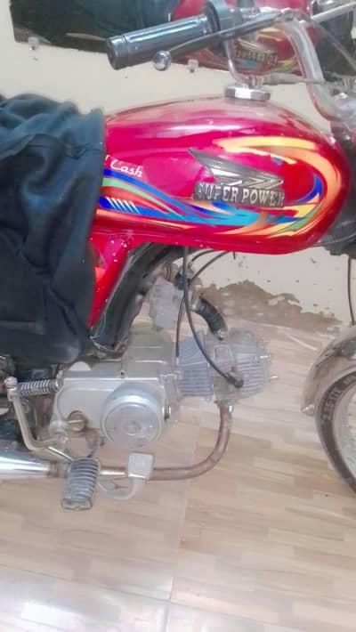 Super power bike red color  complete paper 2015