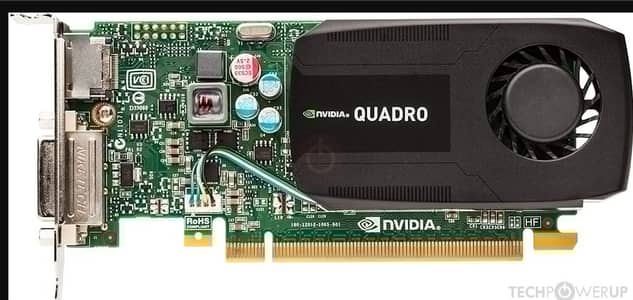 Nvidia quadro k600 gpu 1gb gddr3 gpu