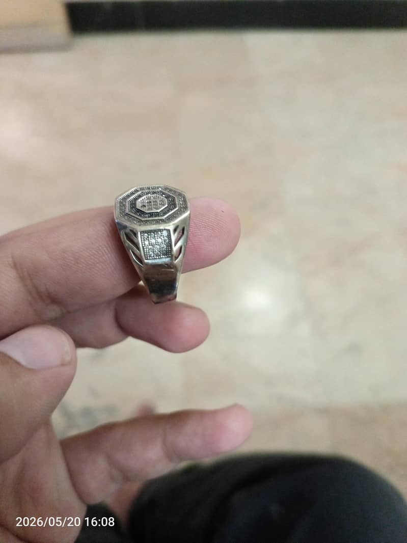 silver ring 6.4 gram 0