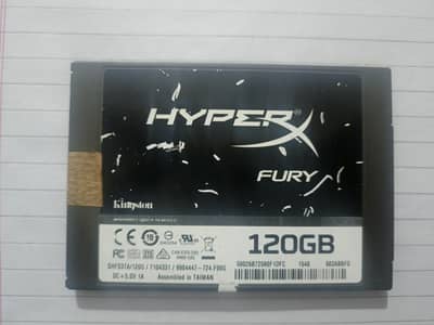 Kingston Hyper X Fury 120 GB ssd