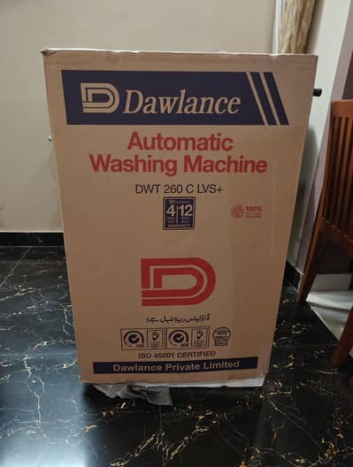 Dawlance 10kg Fully Automatic Box Pack