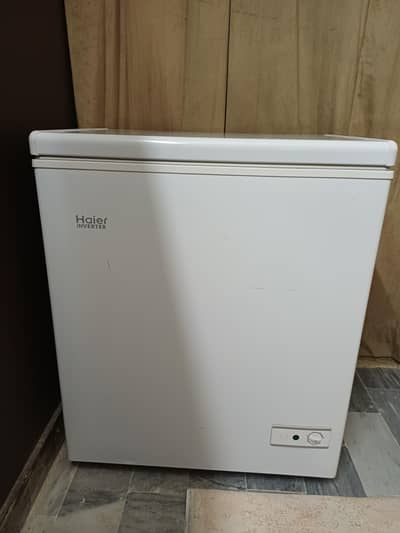 1 year used haire  deep freezer A-1 condition