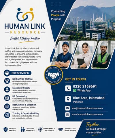 HumanLink Now Hiring Male Female for national level