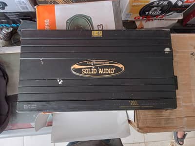 solid audio amplifier woofer supported.