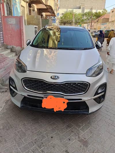 kia sportage AWD silky silver model 2021