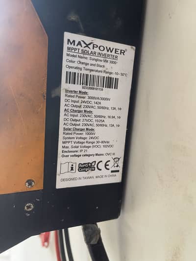 3000W max power, solar inverter for sale