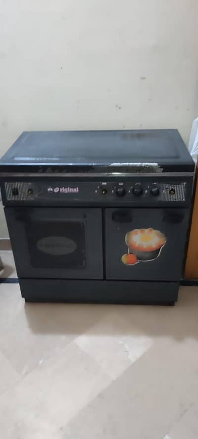3 Burner Cooking Range with Oven | Gas Stove with Baking oven | used