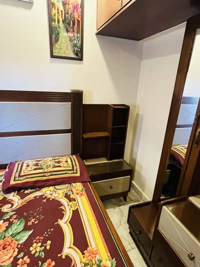Bed and dressing table  all ok with mattress all ok
