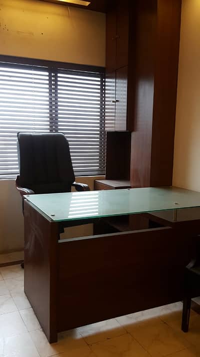 Fully Furnished Office Brand New Office Area 450 Square Feet Available For Rent In Main Boulevard Road Gulberg 3 Lahore