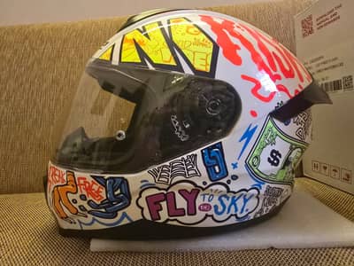 LS2 Flash Vibes White Helmet