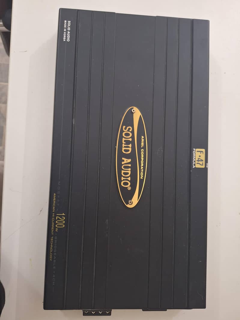 solid audio F-47 Original amplifier 0