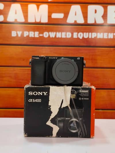 Sony A6400, Complete Box, Reasoable price, sony Video Cameras