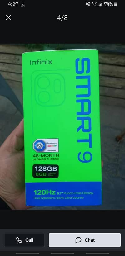 infinix smart 9 in new condition