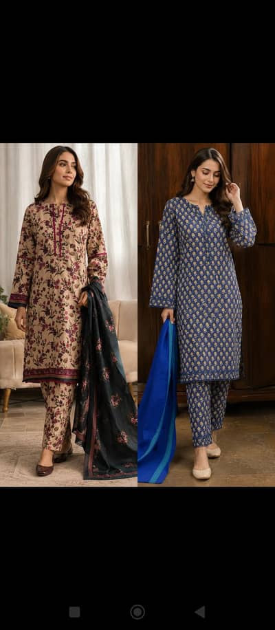 lawn branded dressses