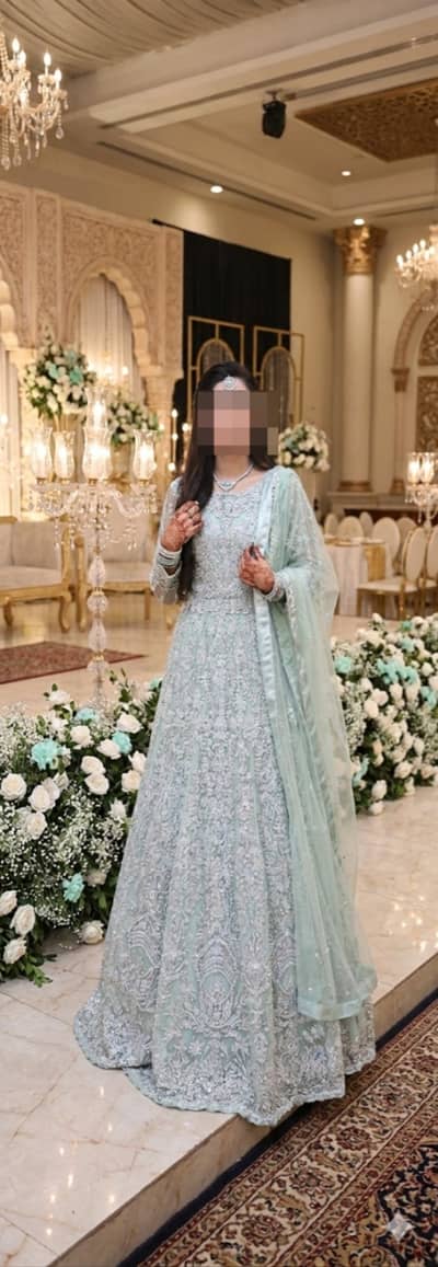 bridal dress / wedding wear / walima dress / bridal maxi for sale