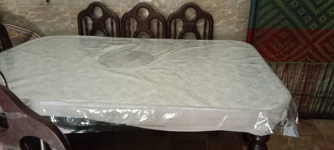 Dining table with 6 chairs
