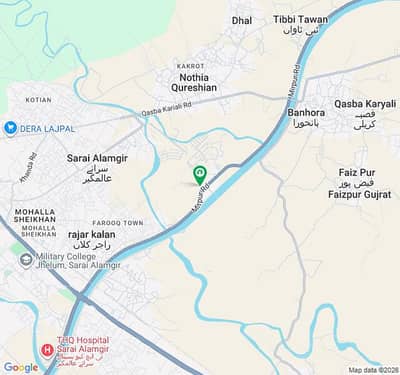 Plots Available on easy Instalments at Canal City Saraialamgir