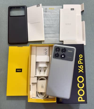 Poco X6 Pro 5G (12gb 512gb) Complete Box