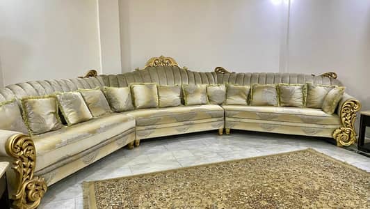 9 Seater Sofa Set C Shape / L Shape | Luxury Design | Solid