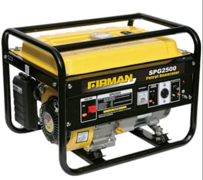 Firman SPG-2500 2-kva-100-copper-Manual-gasoline Generator