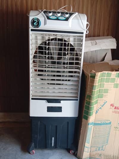 Tall body Air cooler, 2inch cooling pad, % copper motor