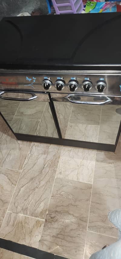 oven with 5 burners