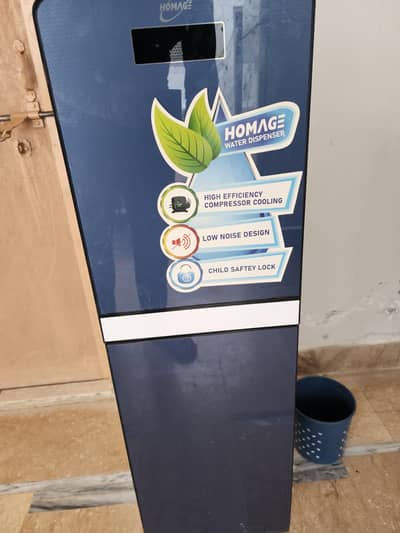 Homage water dispenser 07 days used