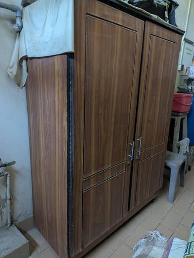 wooden cupboard