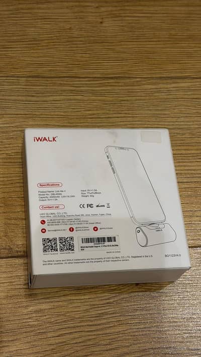 iwalk | Box Pack | 4500 mAh | White