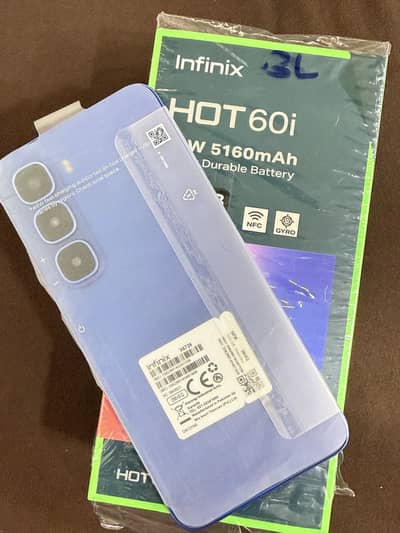 Infinix Hot 60i 8/256 Just Box open