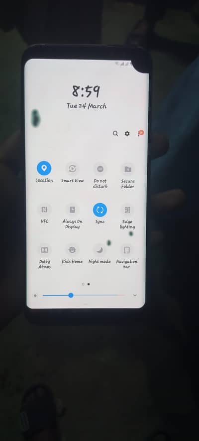 Samsung Galaxy S8 plus only mobile exchange with laptop or mobile