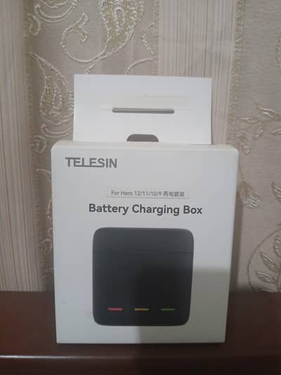 Gopro battery box with 2 batteries