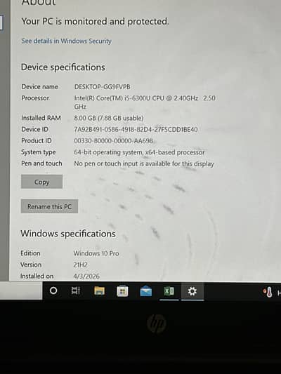 Hp Pro Book 640 G2
