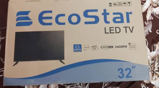 Eco Star Led Tv Hd 32" inch Box Pack