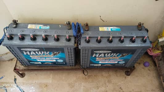 hawk 3500 2 batteries